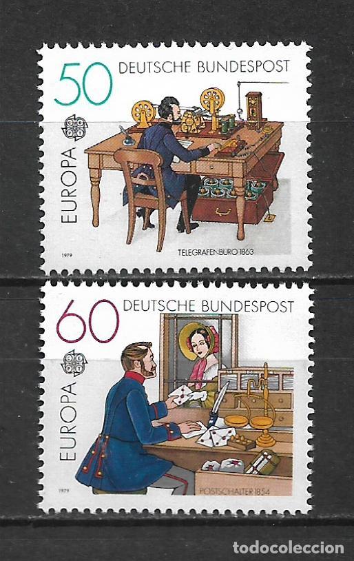 Sellos: alemania 1979 michel 1011/1012 ** mnh - 15/14