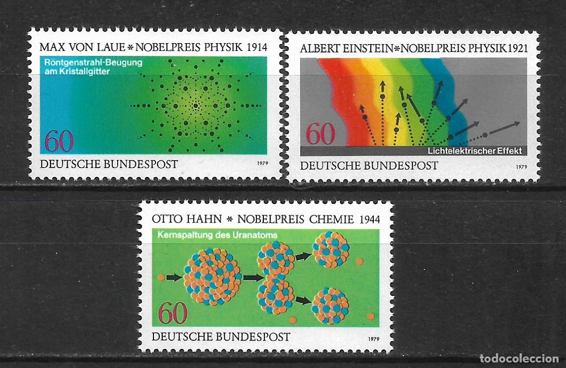 Sellos: alemania 1979 michel 1019/1021 ** mnh - 15/14