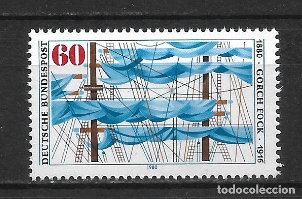 Sellos: alemania 1980 michel 1058 ** mnh - 15/16