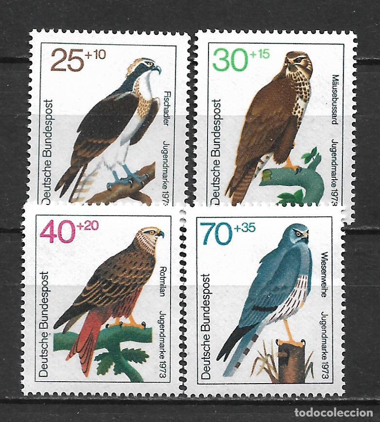Sellos: alemania 1973 michel 754/757 ** mnh 8&euro; - 15/35
