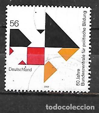 Sellos: 2002: 50 Aniversario de la agencia civil para la educaci&oacute;n pol&iacute;tica (usado)