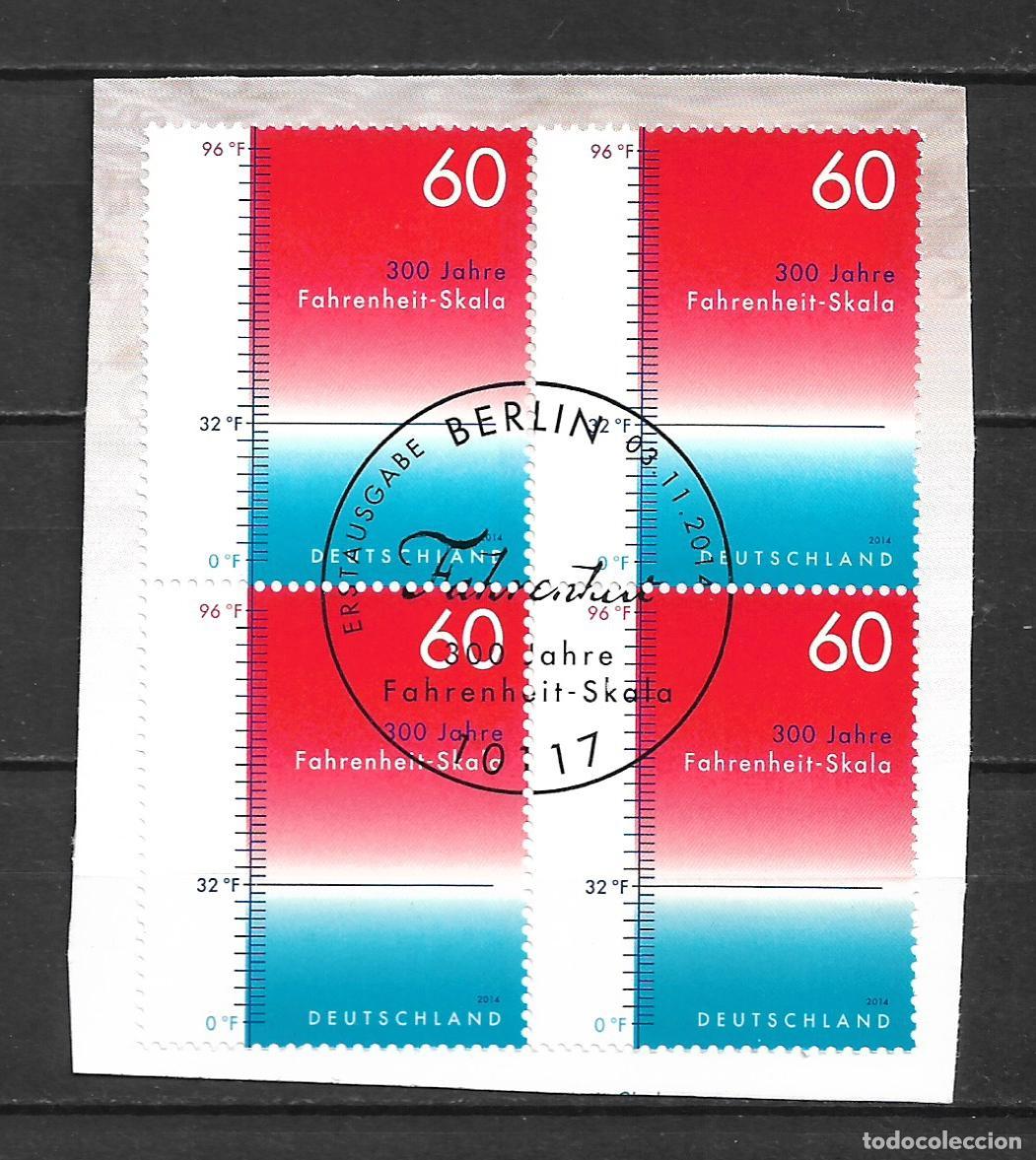 Sellos: alemania 2014 michel 3109 usado - Fahrenheit-Escala - 33/39