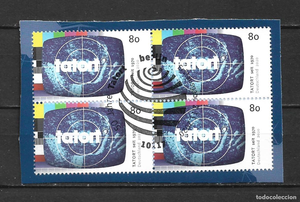 Sellos: alemania 2020 michel 3572 usado - 50 a&ntilde;os Krimiserie Tatort - 33/41