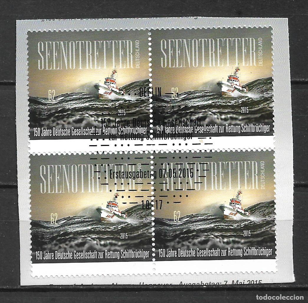 Sellos: alemania 2015 michel 3153 usado barcos - 33/41