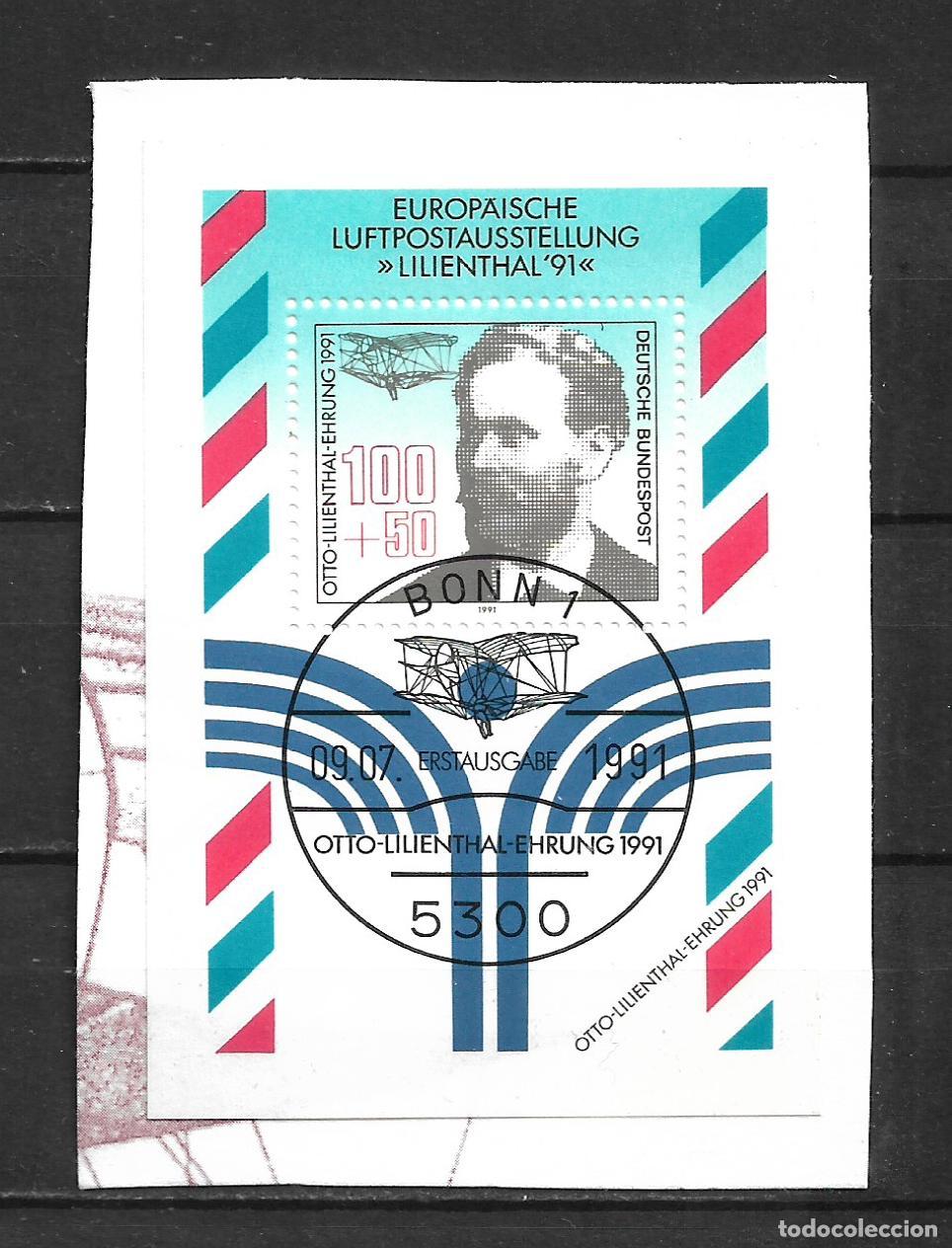 Sellos: alemania 1990 michel hoja bloque 24 usado 4&euro; - 33/42