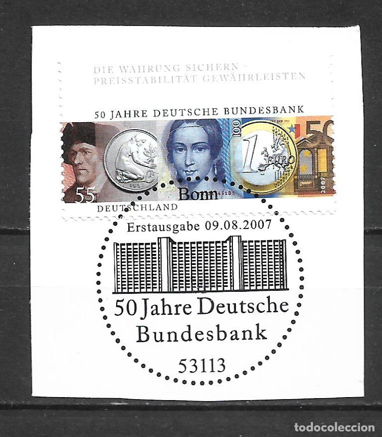 Sellos: alemania 2007 michel 2618 usado - 33/42
