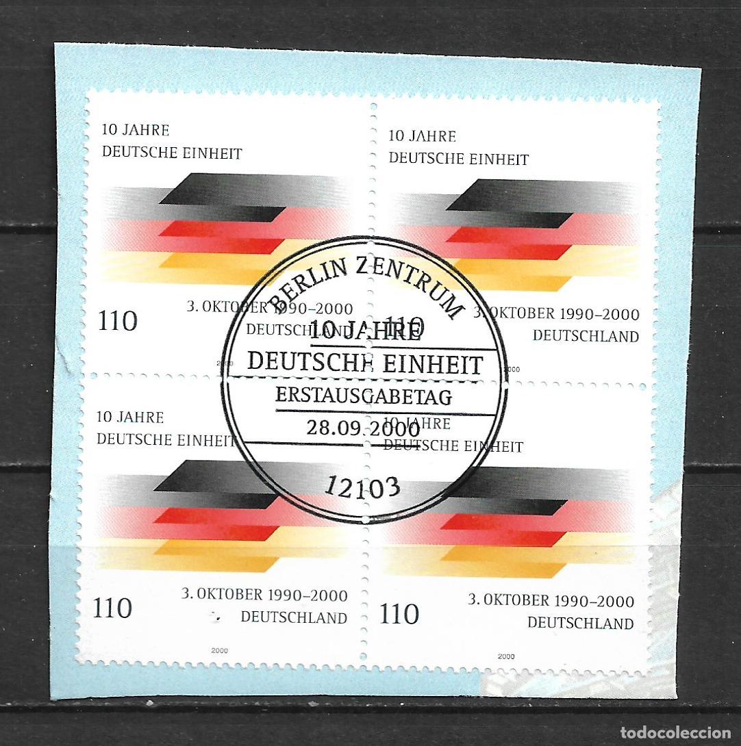 Sellos: alemania 2000 michel 2142 usado - 33/42