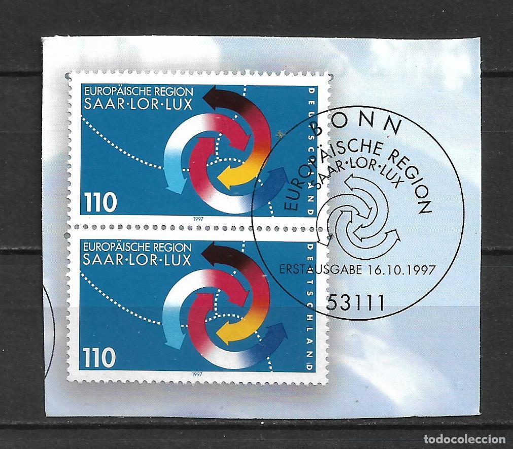 Sellos: alemania 1997 michel 1957 usado - 33/42