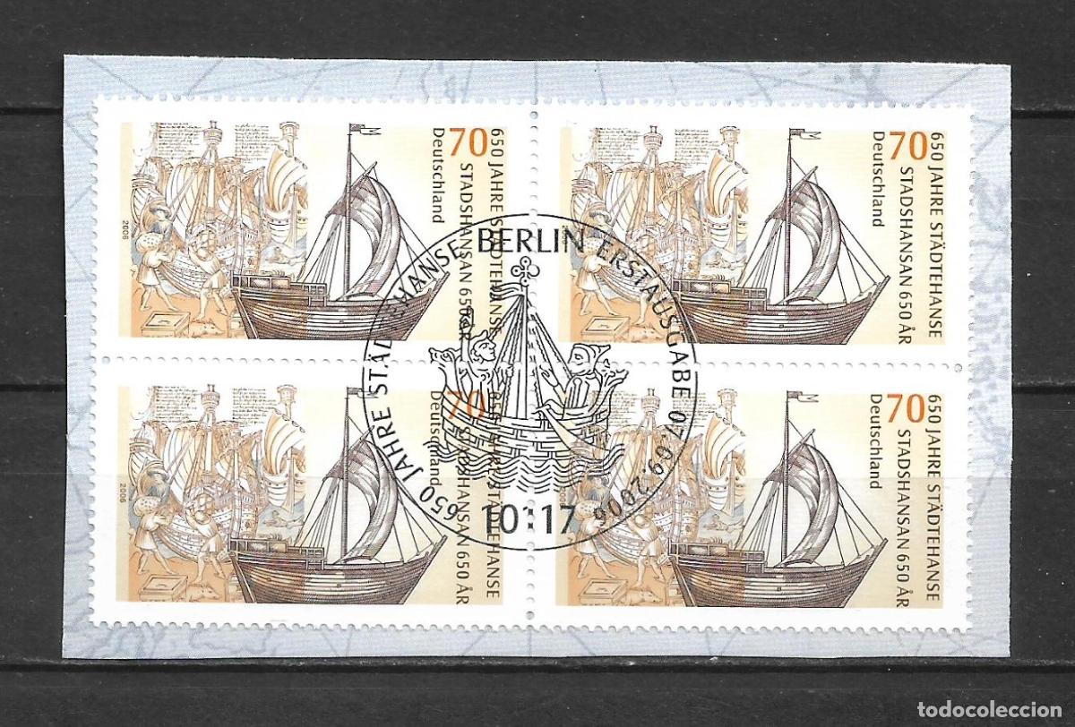 Sellos: alemania 2006 michel 2558 usado barcos - 33/43