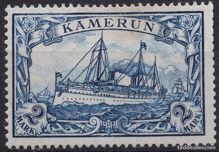 Sellos: ALEMANIA COLONIAS KAMERUN 1900 STAMP MICHEL DR-KAM 17