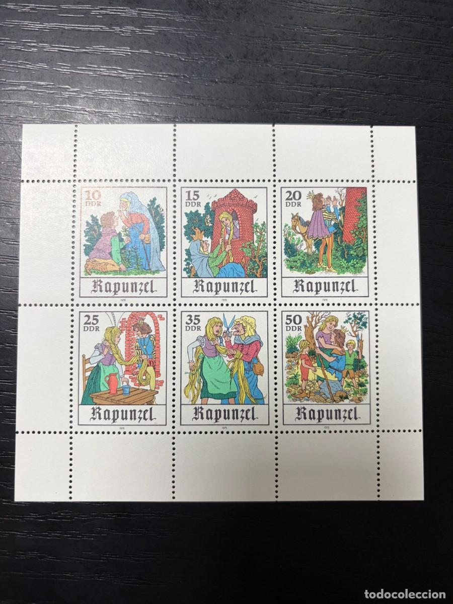 Sellos: ALEMANIA DDR, 1978. YVERT 2044/49. CUENTOS INFANTILES. NUEVA. SIN FIJASELLOS