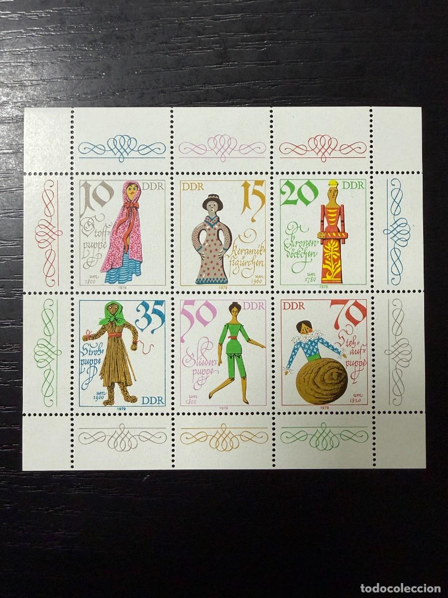 Sellos: ALEMANIA DDR, 1979. YVERT 2135/40. MU&Ntilde;ECAS ANTIGUAS. NUEVA. SIN FIJASELLOS