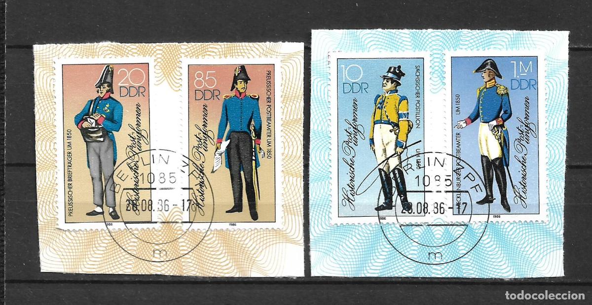 Sellos: alemania ddr 1986 michel 2997 I/3000 I usado 5.50&euro; - 24/4