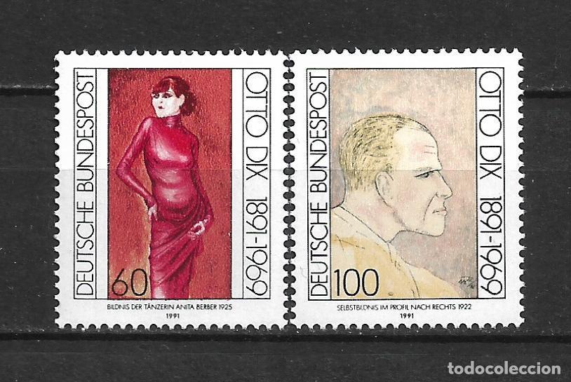 Sellos: alemania 1991 michel 1572/1573 ** mnh 3&euro; - 33/43