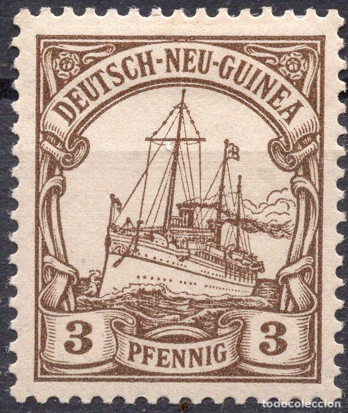 Sellos: ALEMANIA COLONIAS NUEVA GUINEA 1918 STAMP MICHEL DR-NG 24