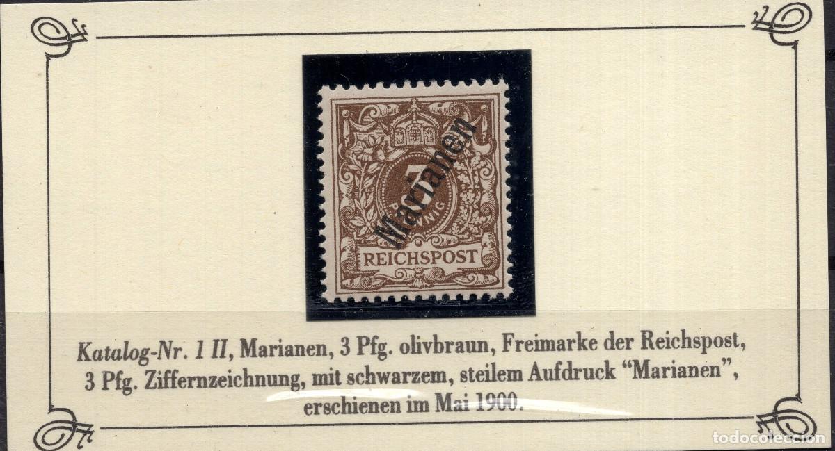 Sellos: ALEMANIA COLONIAS ISLAS MARIANAS 1897 STAMP MICHEL DR-MAR 1II