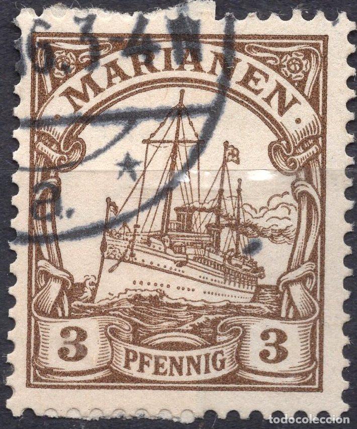 Sellos: ALEMANIA COLONIAS ISLAS MARIANAS 1901 STAMP MICHEL DR-MAR 7