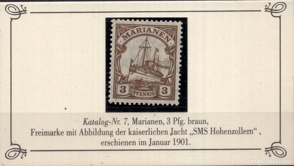 Sellos: ALEMANIA COLONIAS ISLAS MARIANAS 1901 STAMP MICHEL DR-MAR 7