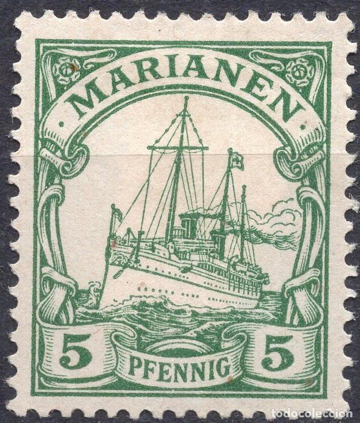 Sellos: ALEMANIA COLONIAS ISLAS MARIANAS 1901 STAMP MICHEL DR-MAR 8