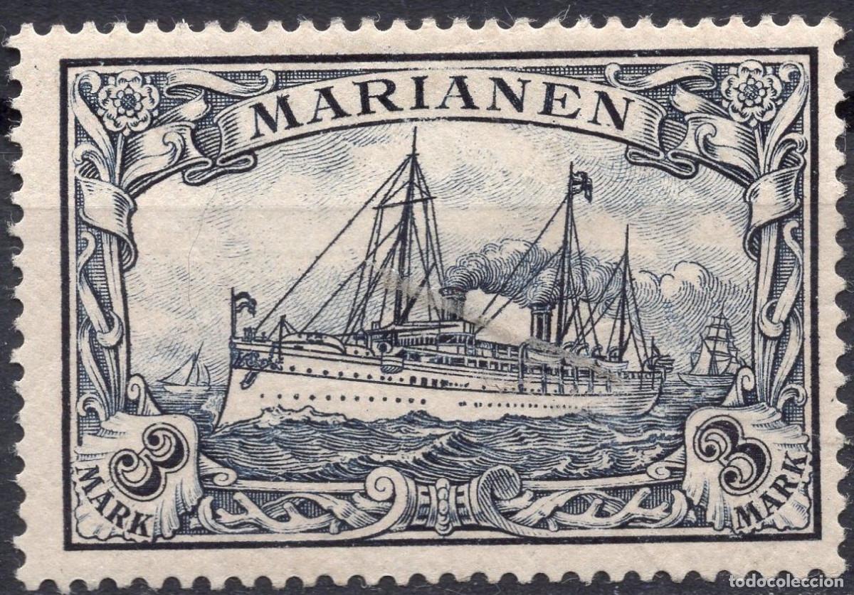 Sellos: ALEMANIA COLONIAS ISLAS MARIANAS 1901 STAMP MICHEL DR-MAR 18