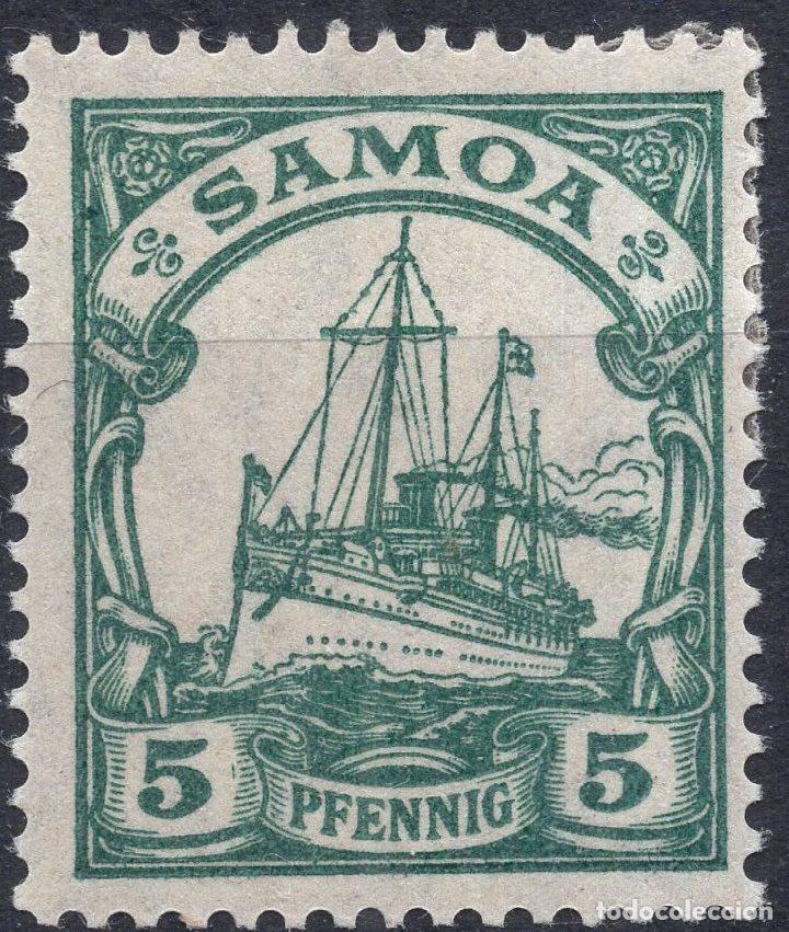 Sellos: ALEMANIA COLONIAS SAMOA 1900 STAMP MICHEL DR-SAM 8