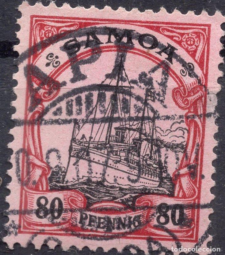 Sellos: ALEMANIA COLONIAS SAMOA 1900 STAMP MICHEL DR-SAM 15