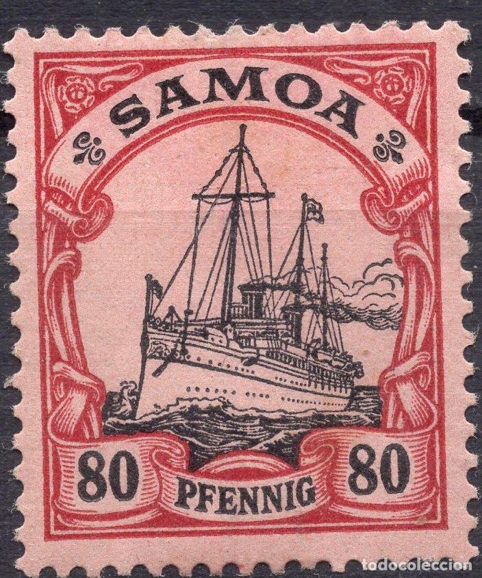 Sellos: ALEMANIA COLONIAS SAMOA 1900 STAMP MICHEL DR-SAM 15