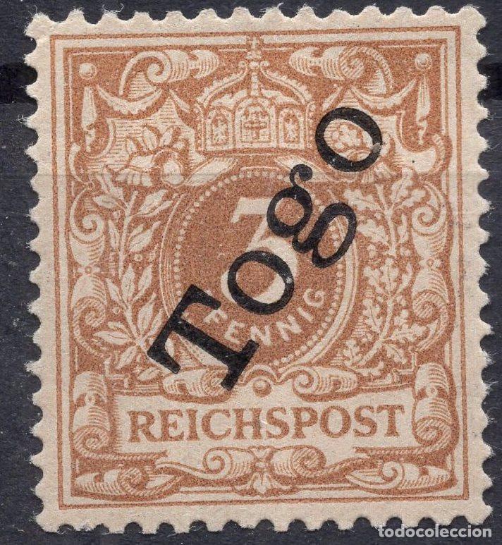 Sellos: ALEMANIA COLONIAS TOGO 1897 STAMP MICHEL DR-TG IB