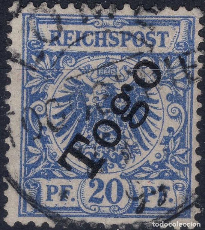 Sellos: ALEMANIA COLONIAS TOGO 1897 STAMP MICHEL DR-TG 4