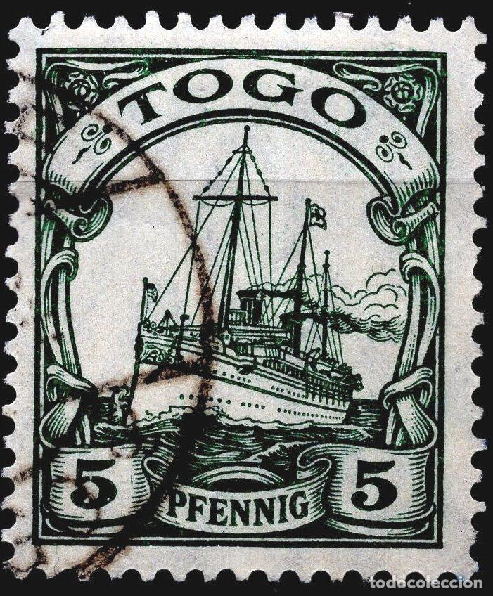 Sellos: ALEMANIA COLONIAS TOGO 1900 STAMP MICHEL DR-TG 8
