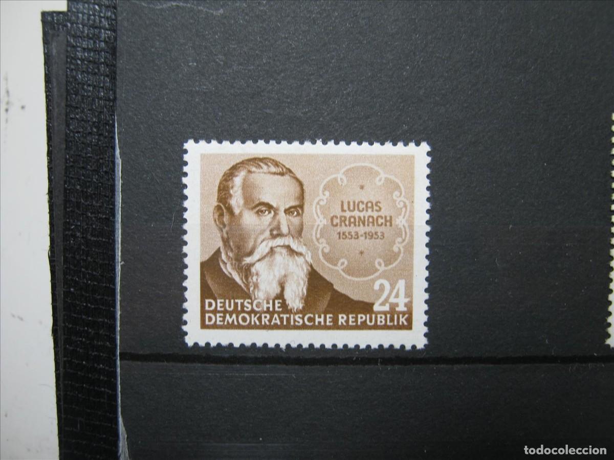 Sellos: DDR ALEMANIA ORIENTAL 1953 SERIE YVERT 135 MNH** LUJO.