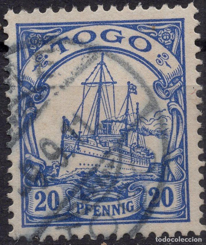 Sellos: ALEMANIA COLONIAS TOGO 1900 STAMP MICHEL DR-TG 10