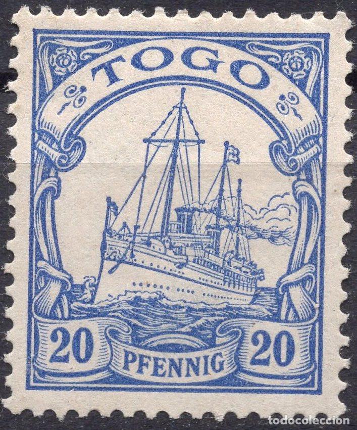 Sellos: ALEMANIA COLONIAS TOGO 1900 STAMP MICHEL DR-TG 10