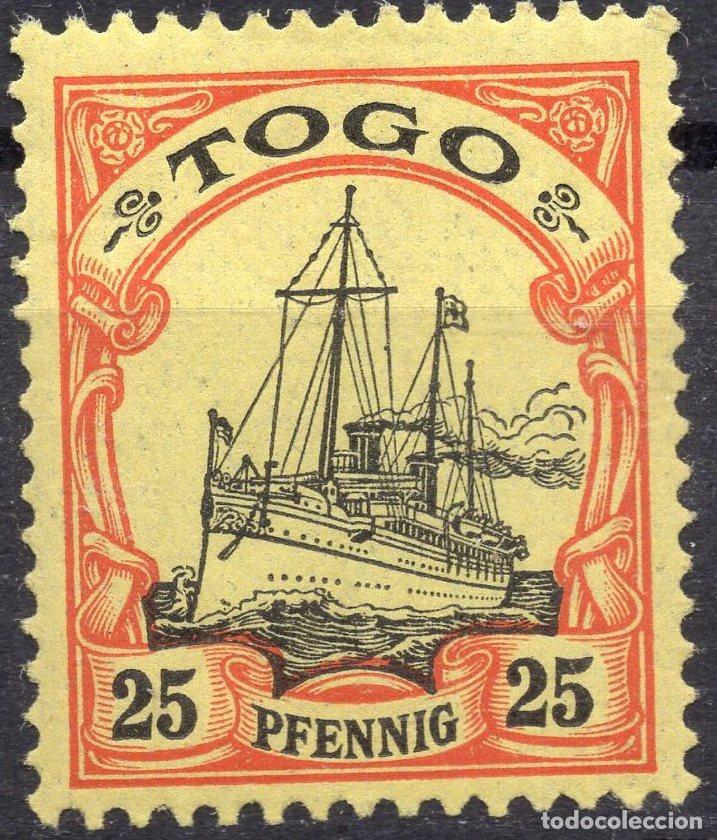 Sellos: ALEMANIA COLONIAS TOGO 1900 STAMP MICHEL DR-TG 11