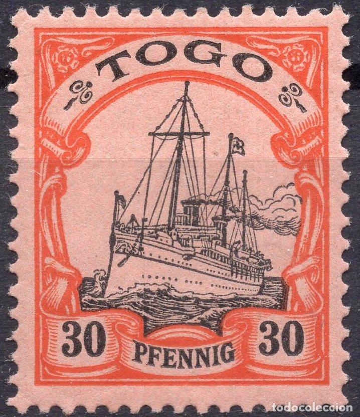 Sellos: ALEMANIA COLONIAS TOGO 1900 STAMP MICHEL DR-TG 12