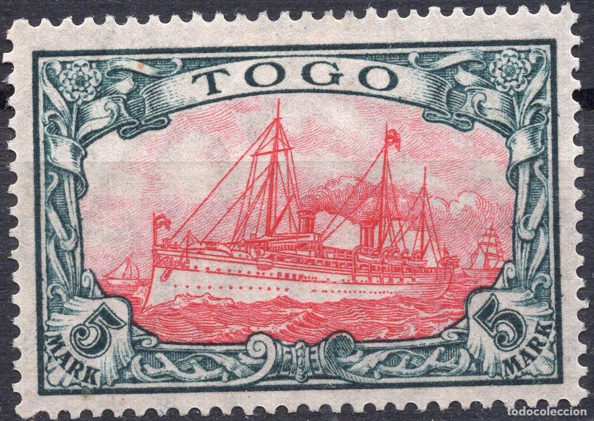 Sellos: ALEMANIA COLONIAS TOGO 1900 STAMP MICHEL DR-TG 19