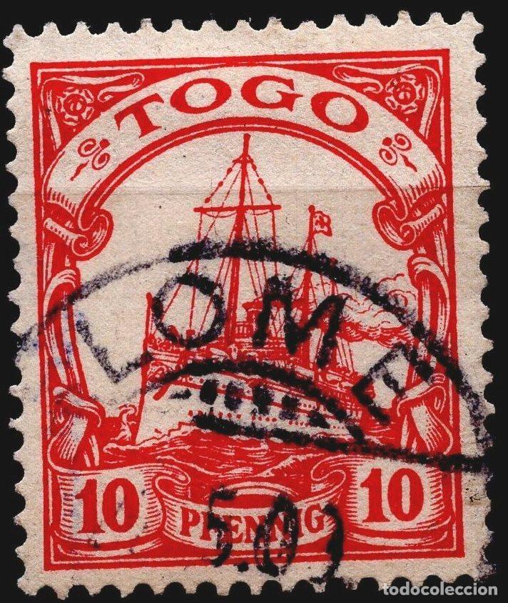Sellos: ALEMANIA COLONIAS TOGO 1900 STAMP MICHEL DR-TG 22