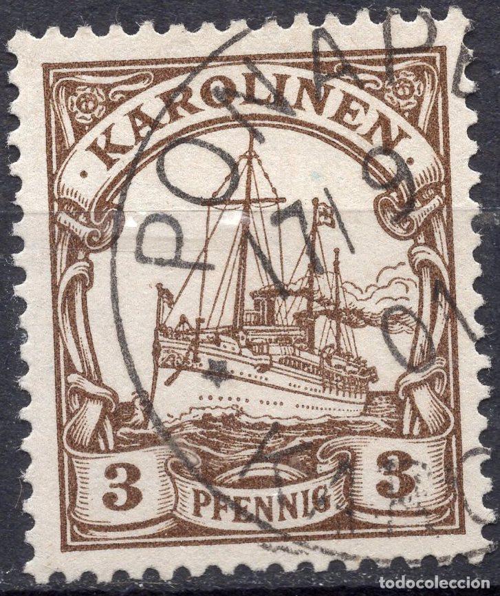 Sellos: ALEMANIA COLONIAS ISLAS CAROLINAS 1900 STAMP MICHEL DR-KAR 7