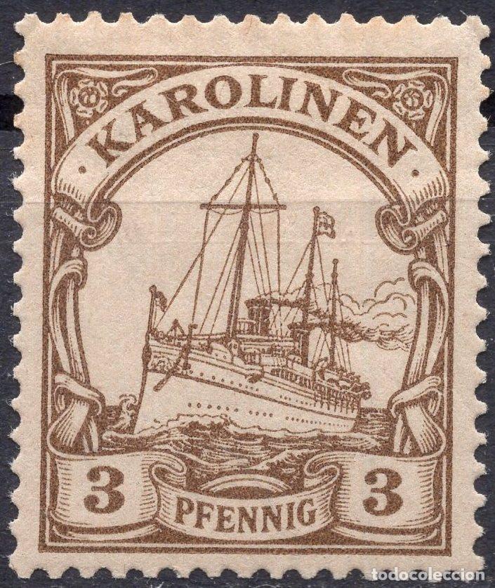 Sellos: ALEMANIA COLONIAS ISLAS CAROLINAS 1900 STAMP MICHEL DR-KAR 7