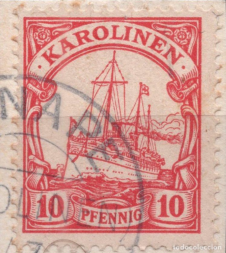 Sellos: ALEMANIA COLONIAS ISLAS CAROLINAS 1900 STAMP MICHEL DR-KAR 9