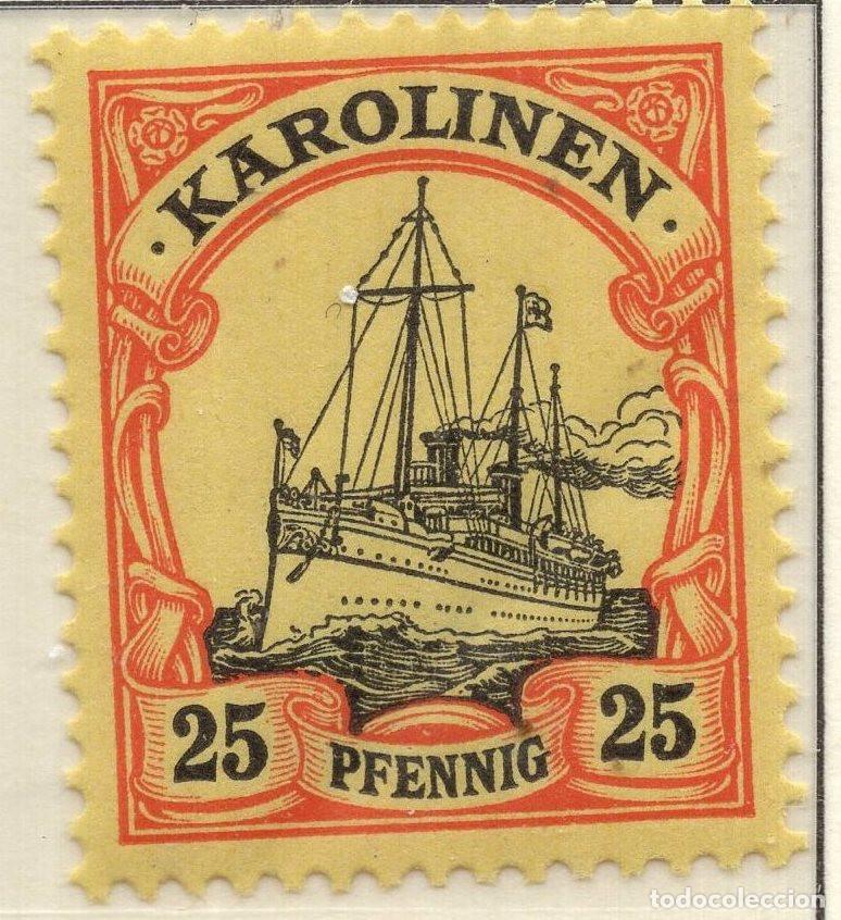 Sellos: ALEMANIA COLONIAS ISLAS CAROLINAS 1900 STAMP MICHEL DR-KAR 11