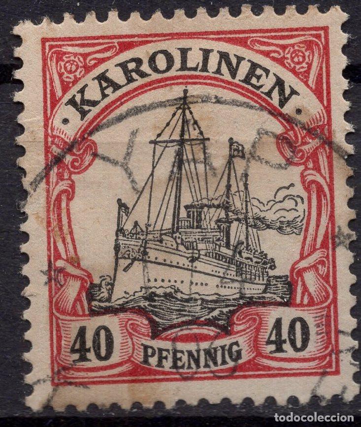 Sellos: ALEMANIA COLONIAS ISLAS CAROLINAS 1900 STAMP MICHEL DR-KAR 13