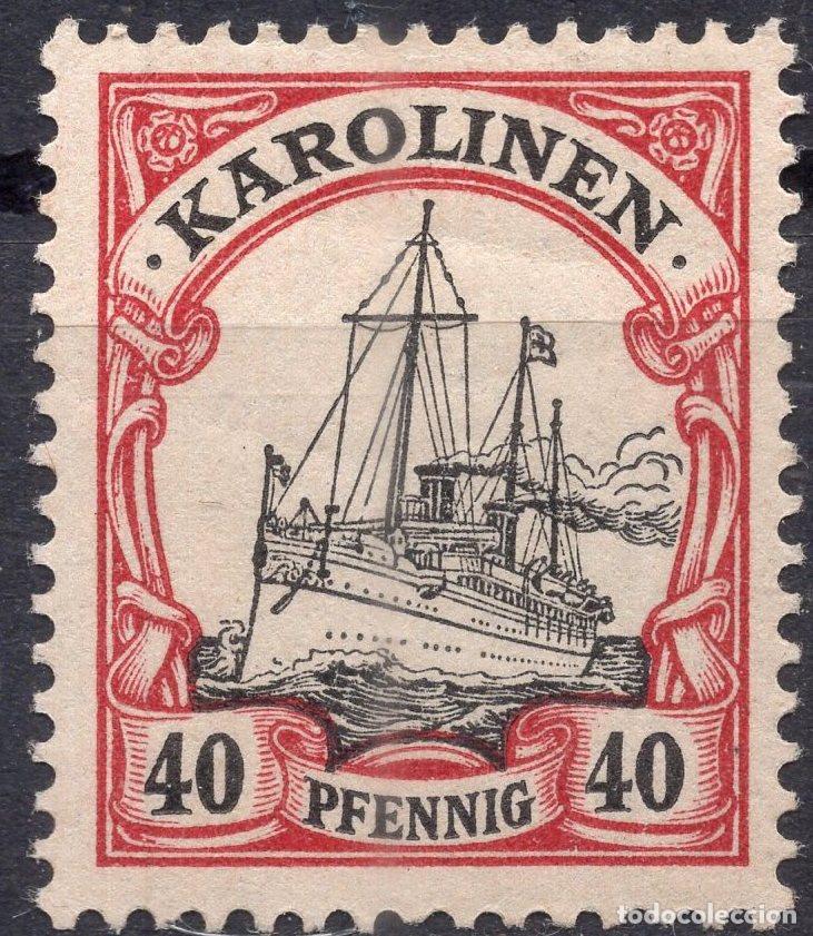 Sellos: ALEMANIA COLONIAS ISLAS CAROLINAS 1900 STAMP MICHEL DR-KAR 13