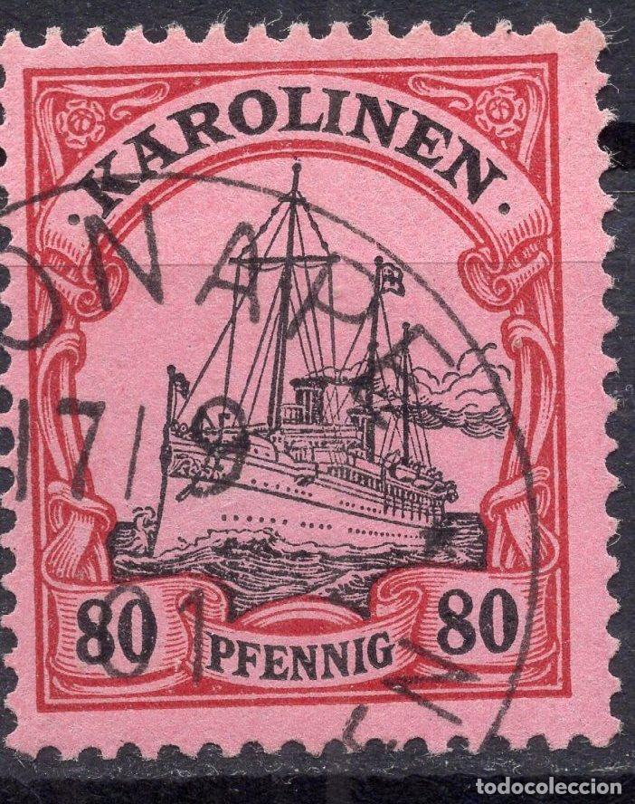 Sellos: ALEMANIA COLONIAS ISLAS CAROLINAS 1900 STAMP MICHEL DR-KAR 15