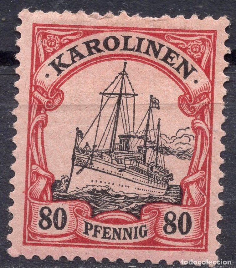 Sellos: ALEMANIA COLONIAS ISLAS CAROLINAS 1900 STAMP MICHEL DR-KAR 15