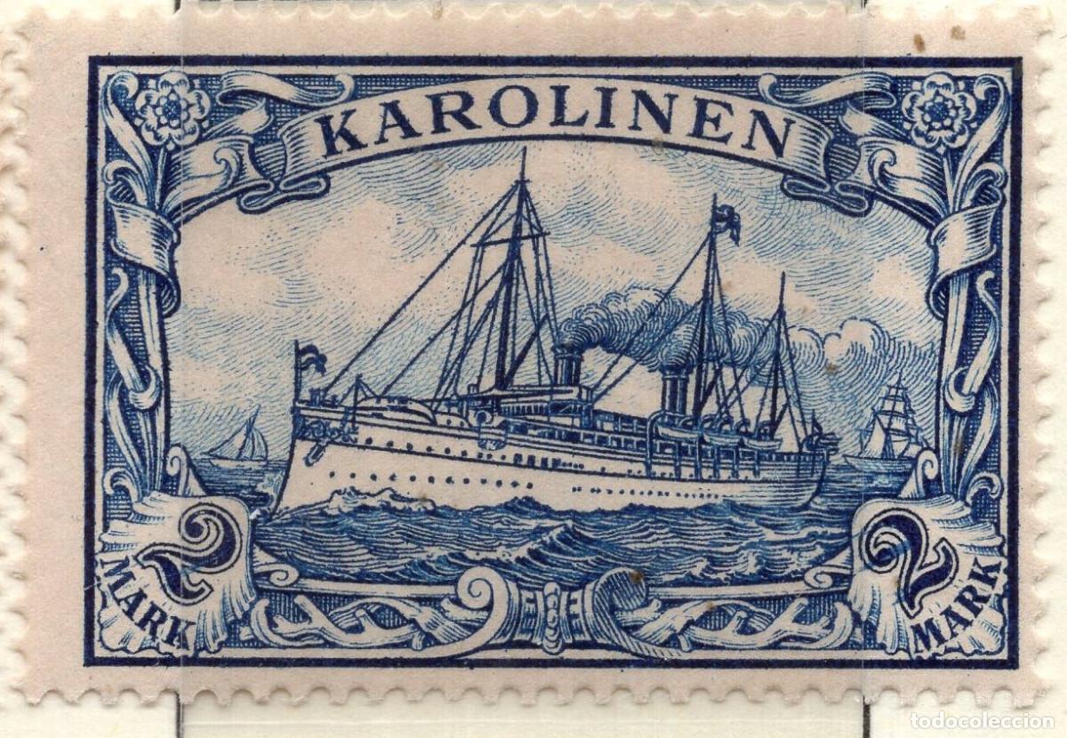 Francobolli: ALEMANIA COLONIAS ISLAS CAROLINAS 1900 STAMP MICHEL DR-KAR 17