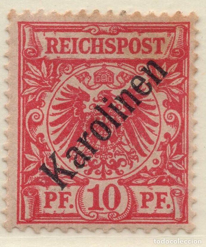 Francobolli: ALEMANIA COLONIAS ISLAS CAROLINAS 1900 STAMP MICHEL DR-KAR 3IIa