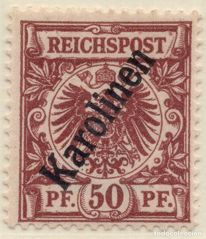 Francobolli: ALEMANIA COLONIAS ISLAS CAROLINAS 1900 STAMP MICHEL DR-KAR 6II