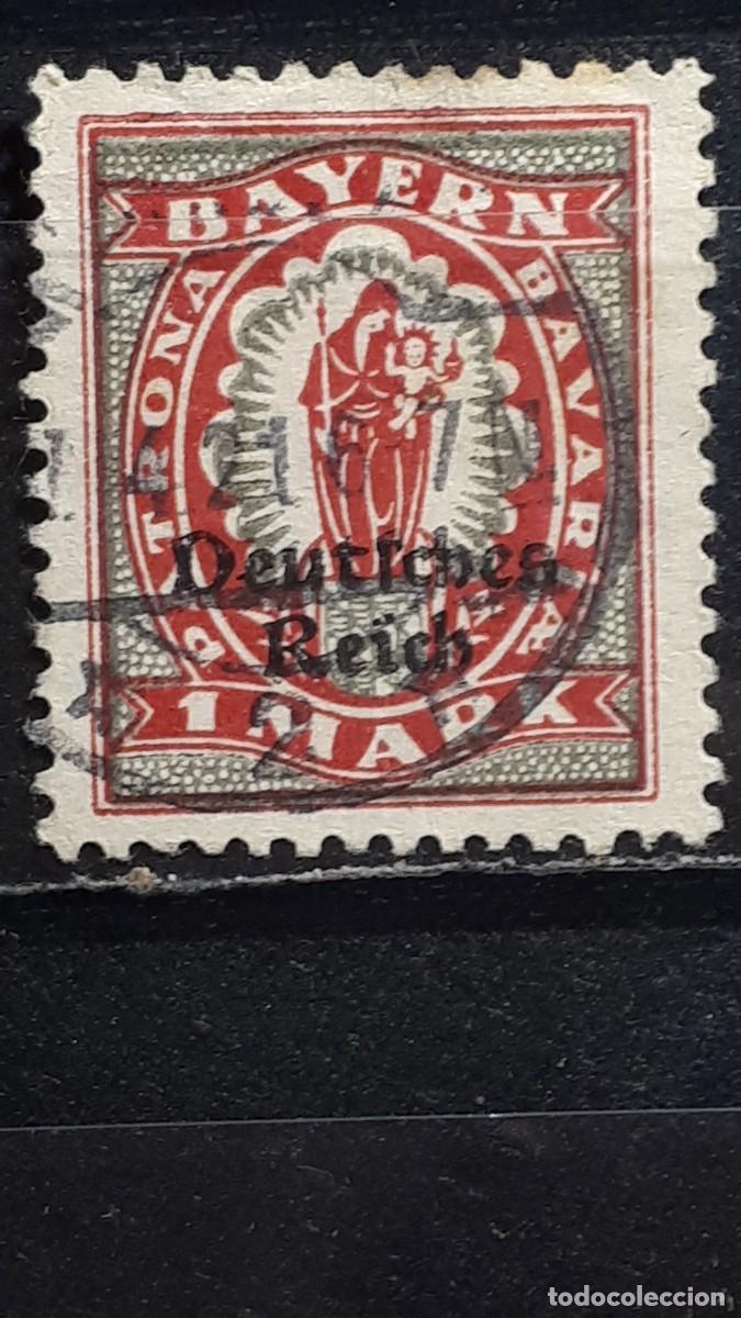 Sellos: ALEMANIA. BAVIERA. Rep. De WEIMAR. */&deg;. 1920. YVERT 206.