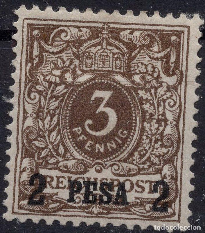 Sellos: ALEMANIA COLONIAS AFRICA DEL ESTE 1893 STAMP MICHEL DR-OA 1I